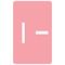 Smead Label, Accs, "I", Pink, 100Ct Pk SMD67179 - alternate 1